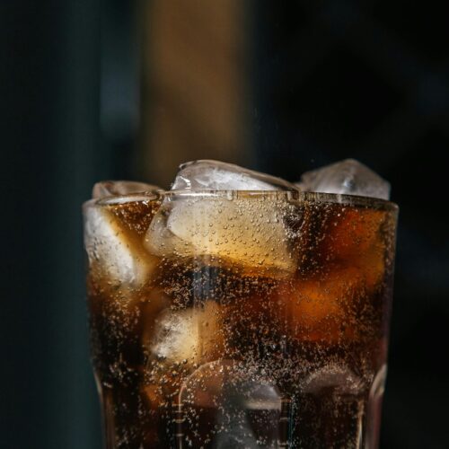 Photo of a non alcoholic Cuba libre